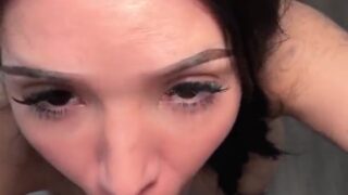 Minitinah Has Sex With Boyfriend And Cums In Her Mouth
