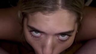 Rachel Mann Sucks Cock Boyfriend And Cums In Her Mouth